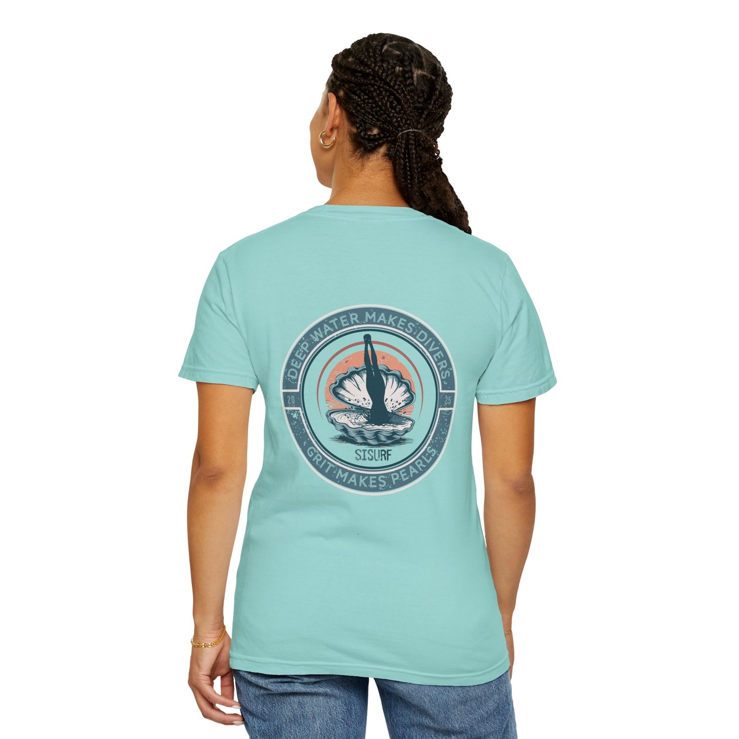 Grit Makes Pearls – Women’s Sea Life Transformation T-Shirt