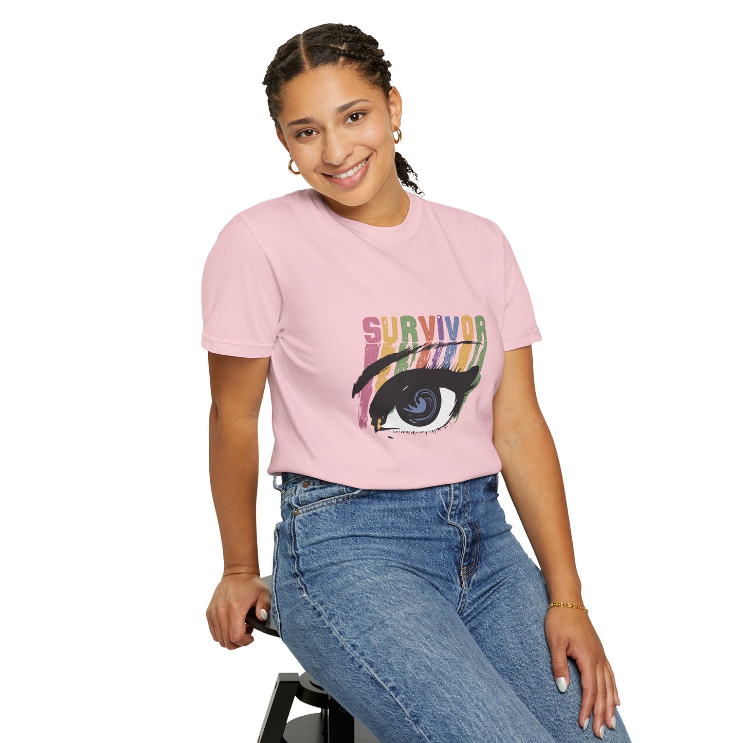 Survivor Tee – Empowering Women’s Graphic T-Shirt