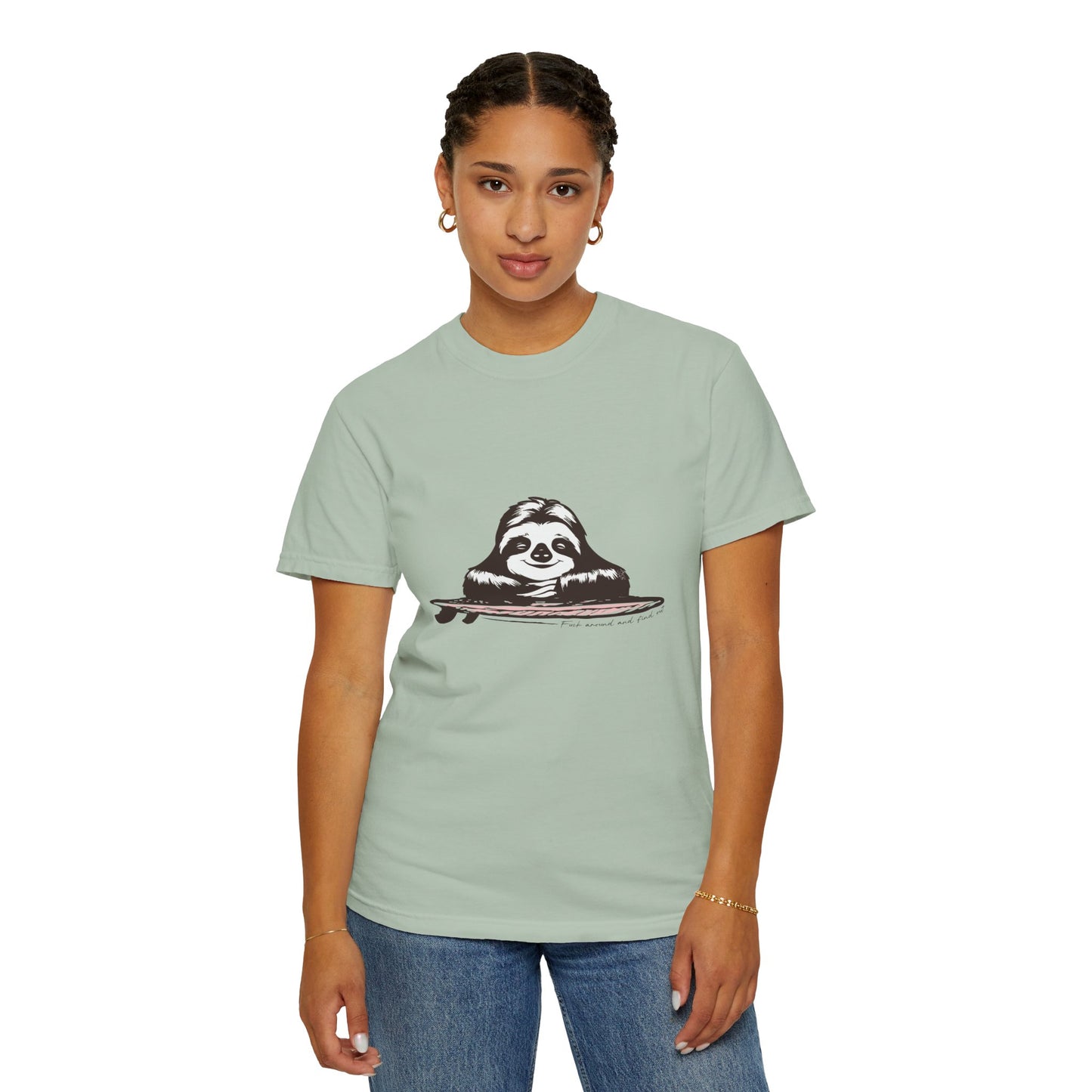 Chill Sloth – Women’s Coastal Rebellion Graphic Tee