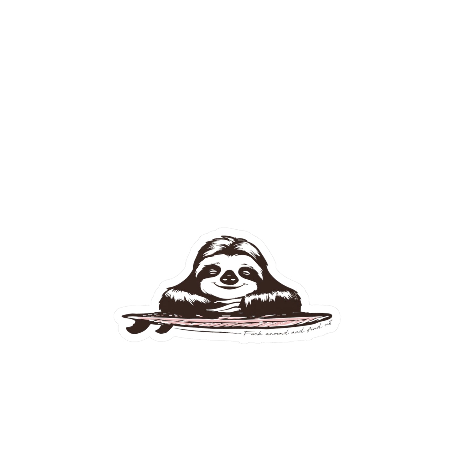 Chill Sloth Sticker