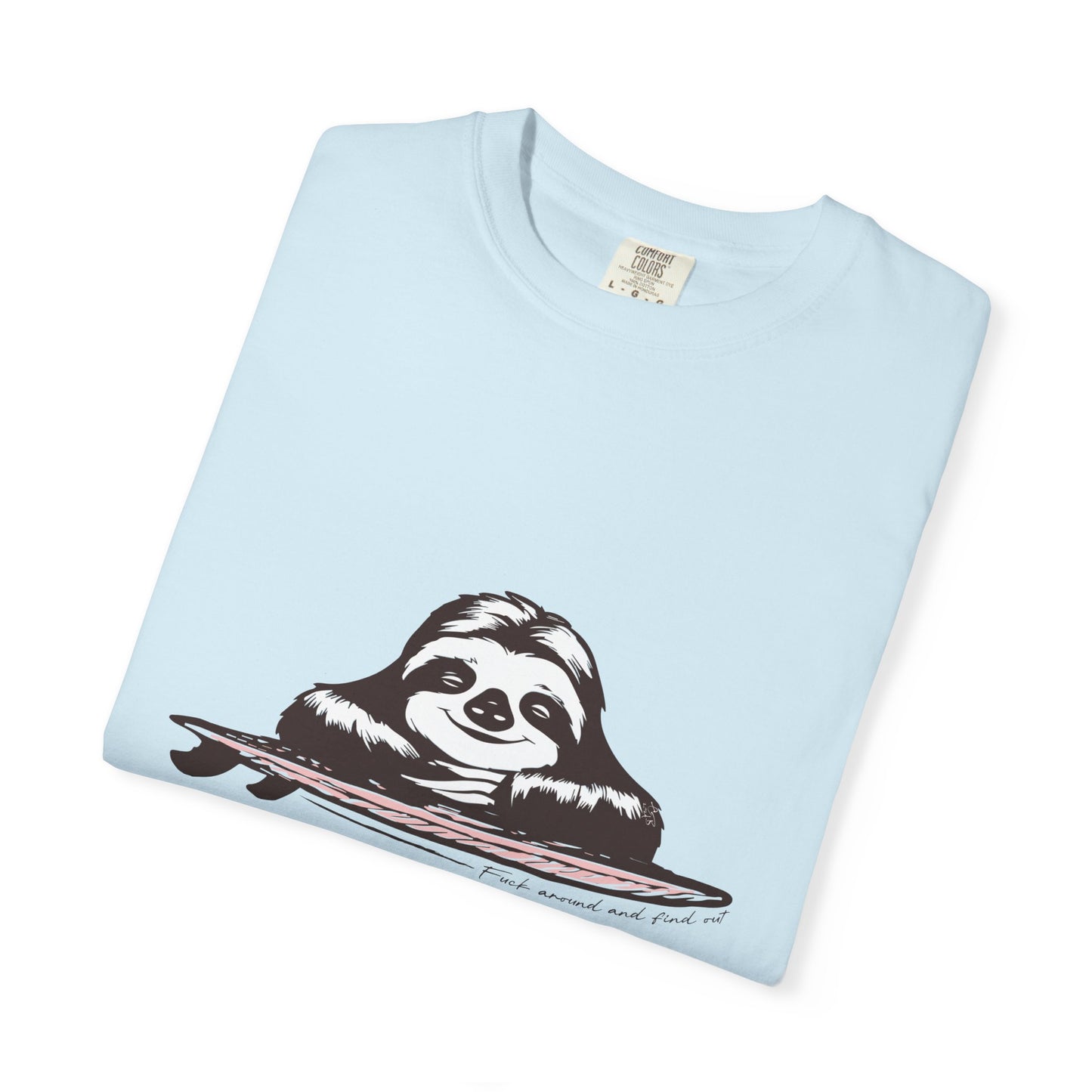 Chill Sloth – Women’s Coastal Rebellion Graphic Tee
