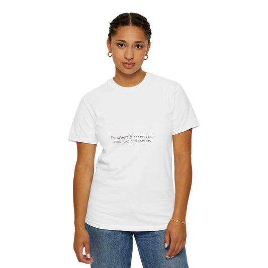 Toxic – Boundaries + Bold Energy Graphic T-Shirt