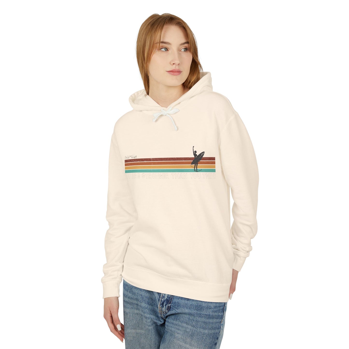 Stronger – Women’s Inner Strength Coastal Graphic Hoodie