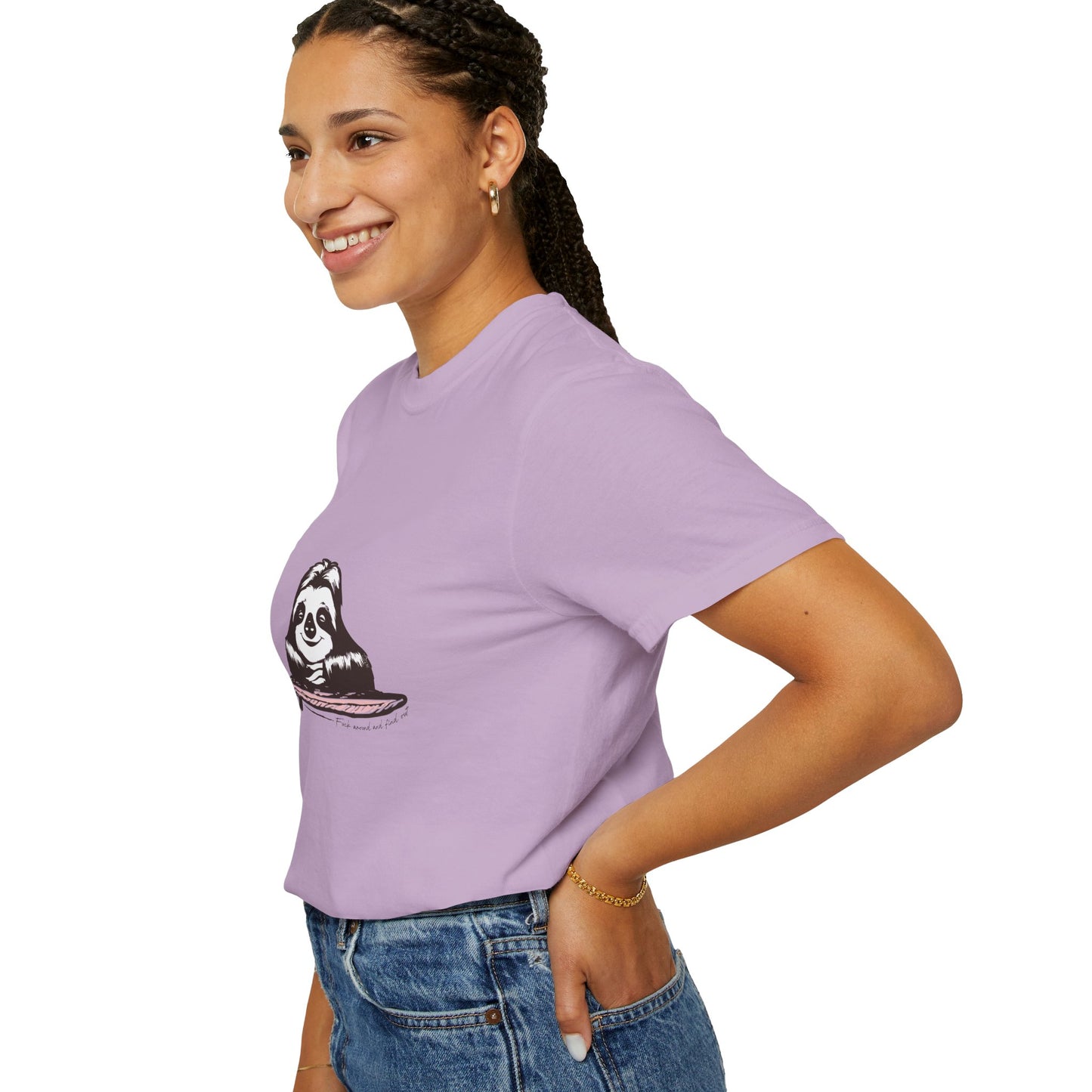 Chill Sloth – Women’s Coastal Rebellion Graphic Tee