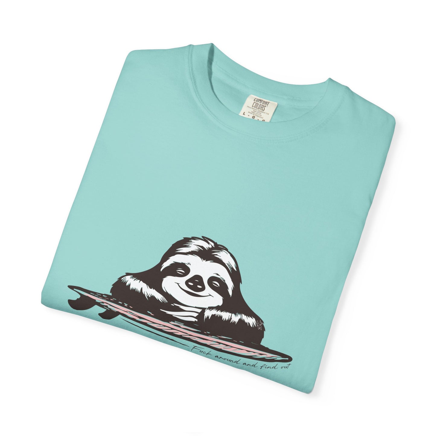 Chill Sloth – Women’s Coastal Rebellion Graphic Tee