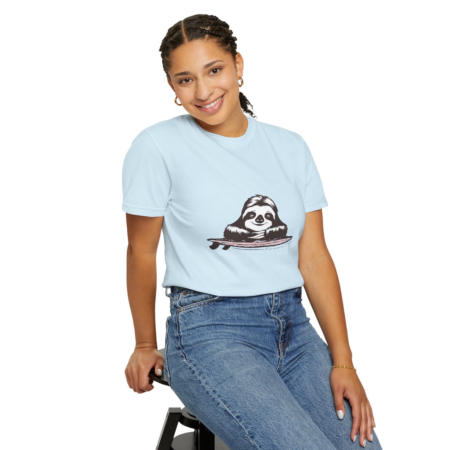 Chill Sloth – Women’s Coastal Rebellion Graphic Tee