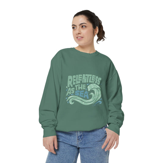 Relentless as the Sea — Women’s Resilience Sweatshirt