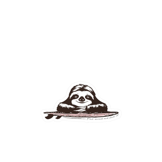 Chill Sloth Sticker