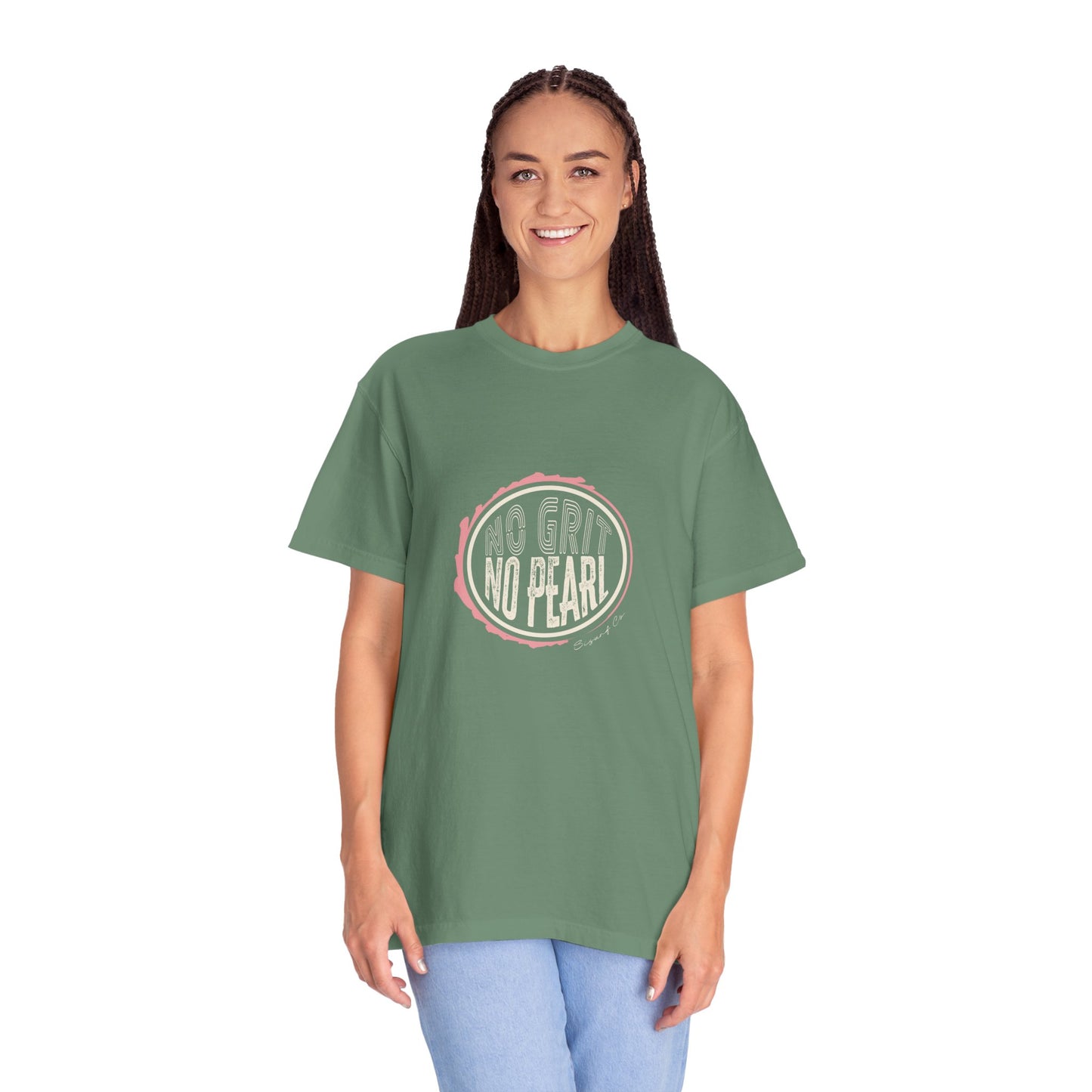 No Grit No Pearl – Women’s Coastal Comfort T-Shirt