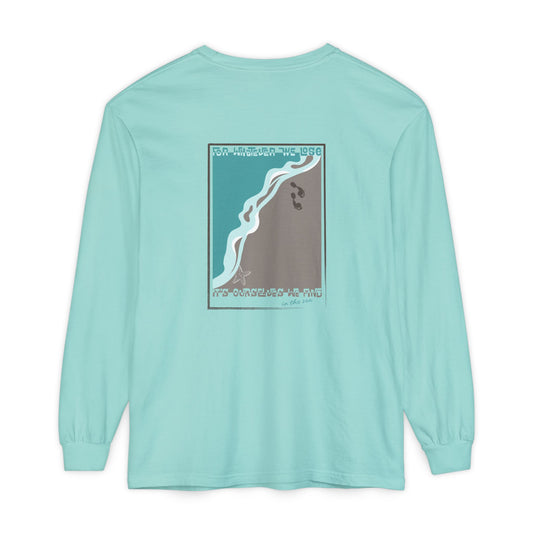 Find Yourself — Women’s Ocean-Inspired Graphic Long Sleeve T-Shirt