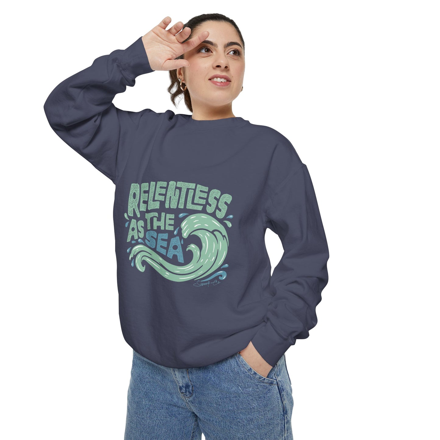 Relentless as the Sea — Women’s Resilience Sweatshirt